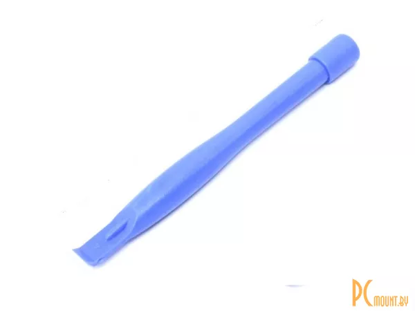 Инструмент для разборки телефонов и планшетов: Stick 1, пластиковый (монтажная лопатка, цилиндрическая, односторонняя, синяя)