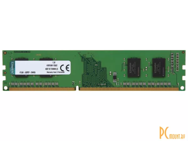 Память оперативная DDR3, 2GB, PC12800 (1600MHz), Kingston KVR16N11S6/2